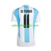 Argentina Di Maria 11 Copa America Maglia Prima 2024 Manica Corta